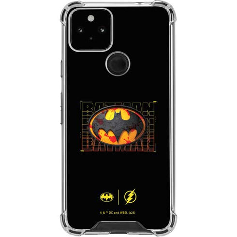 DC Comics The Flash Movie: Batman Bloody Logo Google Pixel 5 Clear Case